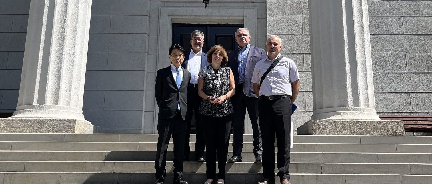 პროფესორ აკიჰირო ოჰნიშის და იაპონიის საერთაშორისო თანამშრომლობის სააგენტოს მუდმივი წარმომადგენლის მორი ჰიროიუკის ვიზიტი