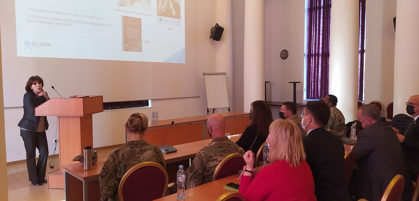 Delegation from the Walter Reed Army Institute (WRAIR) visited G. Eliava Institute of Bacteriophages, Microbiology and Virology